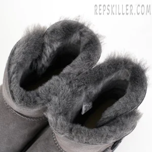 Wmns Mini Bailey Button II Boot Grey