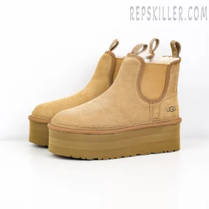 Wmns Neumel Platform Chelsea Boot 'Chestnut'