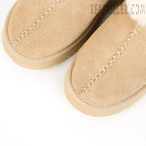Wmns New Heights Cozy Clog Beige9