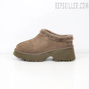 Wmns New Heights Cozy Clog Brown