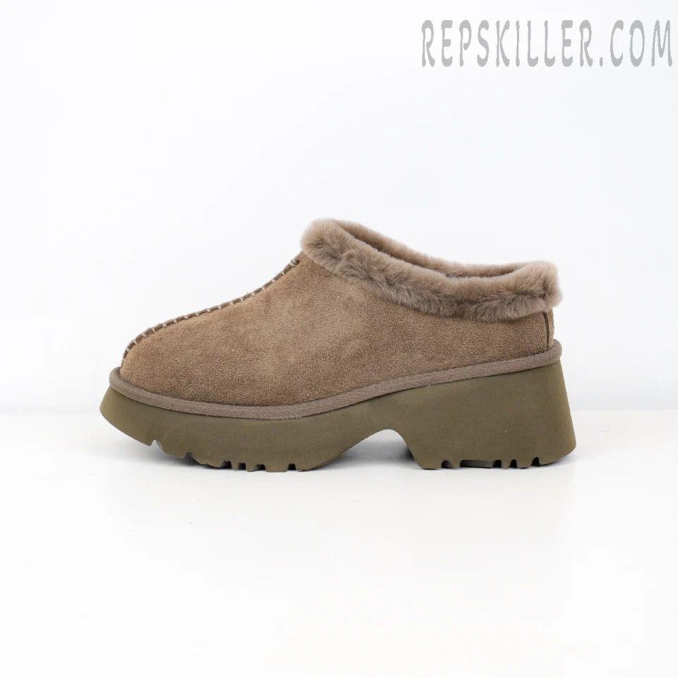 Wmns New Heights Cozy Clog Brown