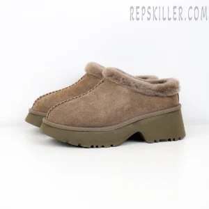 Wmns New Heights Cozy Clog Brown