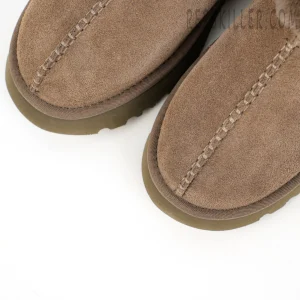 Wmns New Heights Cozy Clog Brown Upper