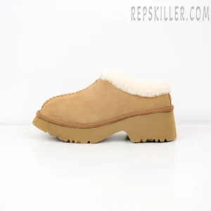 Wmns New Heights Cozy Clog 'Chestnut'