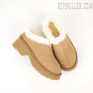 Wmns New Heights Cozy Clog 'Chestnut'