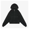 Acne Studios Contrast Stitch Logo Zip Hoodie