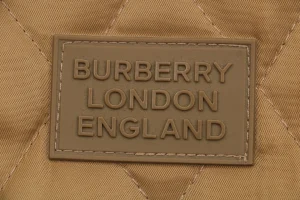 BBry Diamond-Quilted Cotton Jacket Brand label