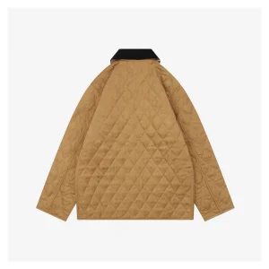 BBry Diamond-Quilted Cotton Jacket Back view