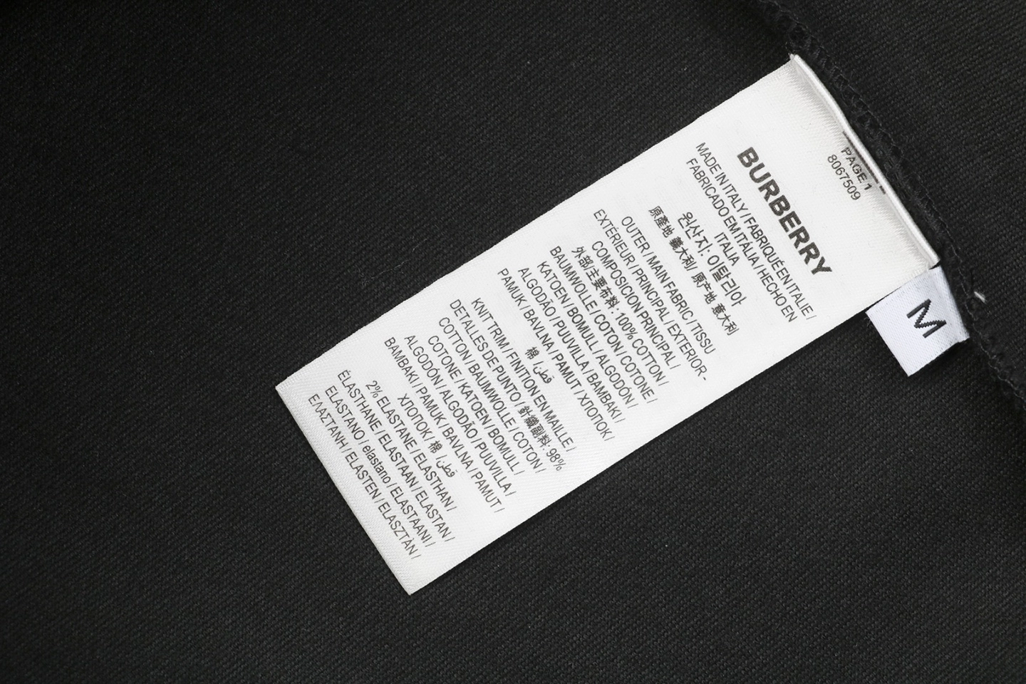 BBry Embossed Equestrian Knight Logo Hoodie Black Wash label