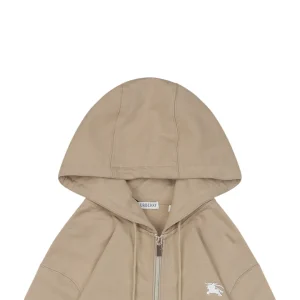 BBry Equestrian Knight Rope Logo Hoodie Beige