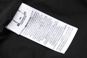 BBry Reversible Vintage Check Equestrian Knight Down Vest Wash label