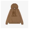BBry Terry-Embroidered Knight Hoodie (Brown/Black/White)