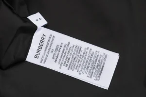 BBry Vintage Check Reversible Hooded Jacket Wash label