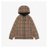 BBry Vintage Check Reversible Hooded Jacket