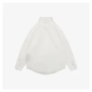 Balenciaga Embroidered Crest Lion Patch Shirt Back view