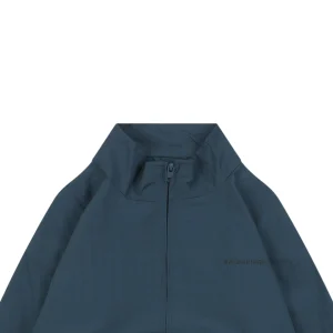 Balenciaga High-Low Hem Stand Collar Jacket