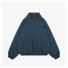 Balenciaga High-Low Hem Stand Collar Jacket