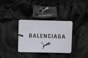 Balenciaga Paris PUMA Wide-Leg Track Pants Brand label