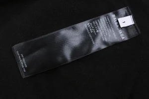 Balenciaga Pigalle Nightscape Fleece Hoodie Wash label