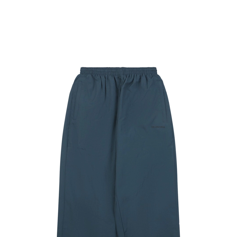 Balenciaga Small Logo Wide-Leg Pants