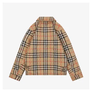 BBry Small Quilted Reversible Jacket – Khaki Back view