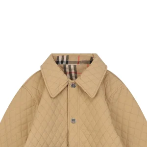 BBry Small Quilted Reversible Jacket – Khaki