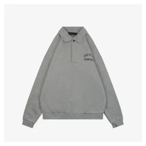 Fear of God Essentials Arc Logo Polo Sweatshirt