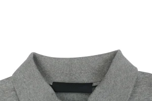 Fear of God Essentials Arc Logo Polo Sweatshirt Grey Collar