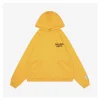 Gallery Dept Yellow Lettering Printed Hoodie