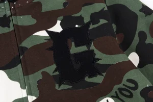 Glo Gang Camo Face Mask Spiked Zip-Up Hoodie10