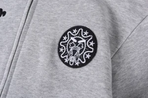 Glo Gang “The Glory” Spiked Mask Full Zip Hoodie14