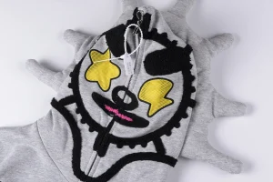 Glo Gang “The Glory” Spiked Mask Full Zip Hoodie9
