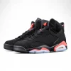 Jordan 6 “Reverse Infrared” Black / Light Crimson 2026