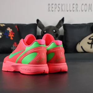 Kobe 6 Protro WNBA All-Star PE rear angle highlighting TPU heel counter