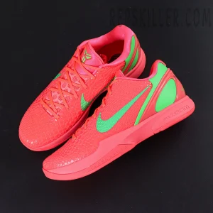 Top view of Kobe 6 Protro WNBA All-Star PE showcasing textured upper and vibrant colorway