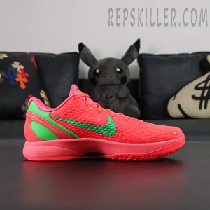 Side view of Kobe 6 Protro WNBA All-Star PE showcasing green Swoosh