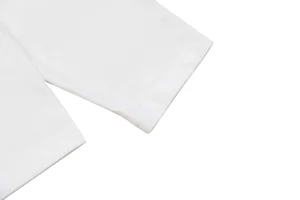 L ON Logo Embossed Shirt White Cuff