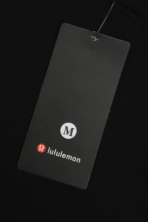 Lululemon Logo Sleeve Cotton Hoodie Brand label