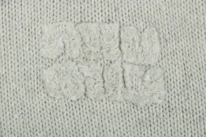 MM Heather Grey Wool-Blend Knit Zip Jacket Brand