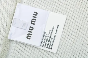 MM Heather Grey Wool-Blend Knit Zip Jacket Wash label