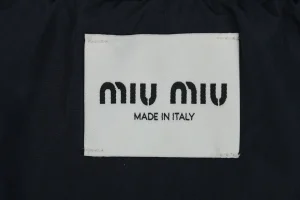 MM Logo Collar Zip Jacket Brand label