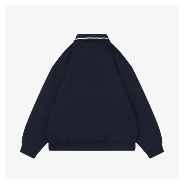 MM Logo Collar Zip Jacket Back view