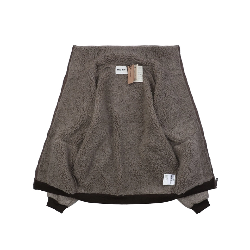 MM Sherpa Fleece Jacket Grey lining