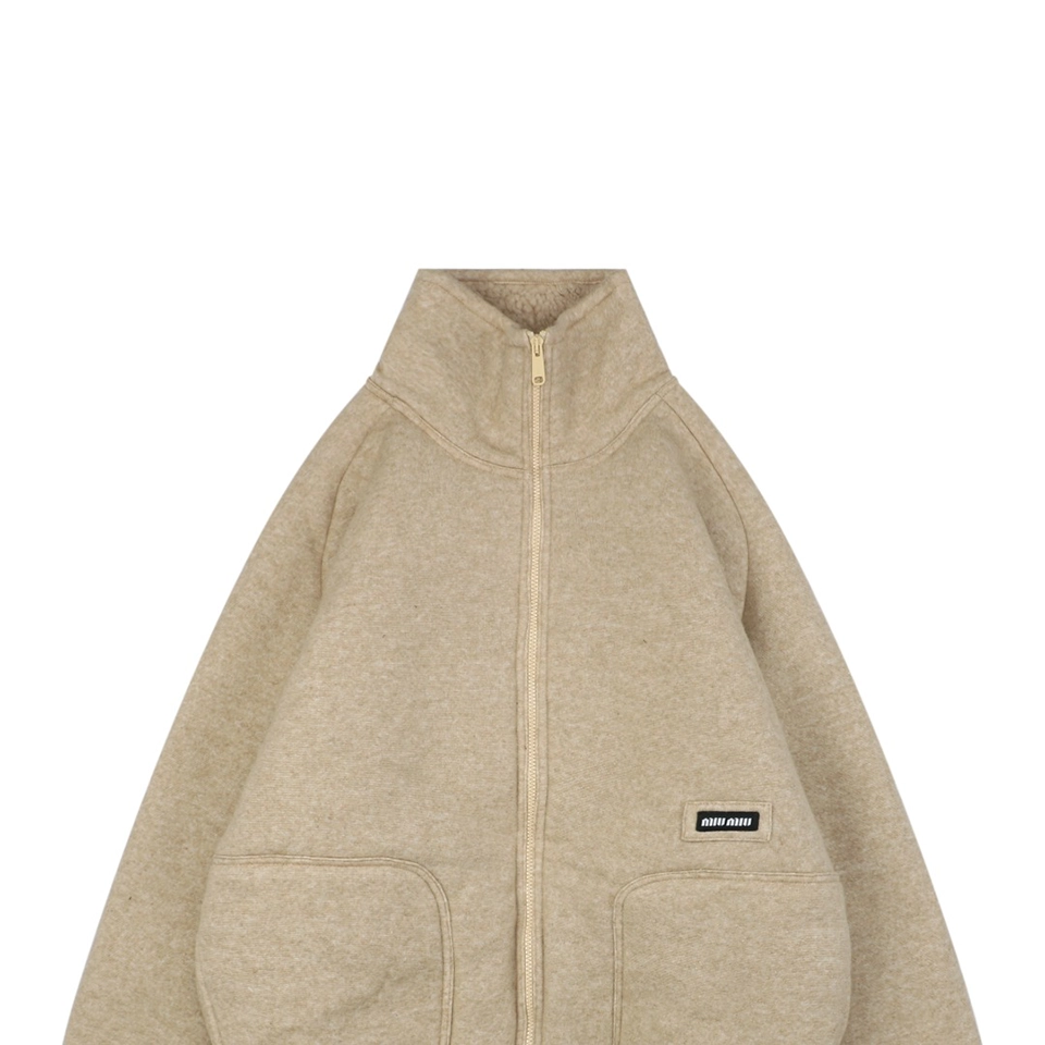 MM Sherpa Fleece Jacket Beige