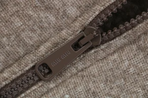 MM Sherpa Fleece Jacket Grey Zipper