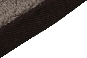 MM Sherpa Fleece Jacket Grey Hem