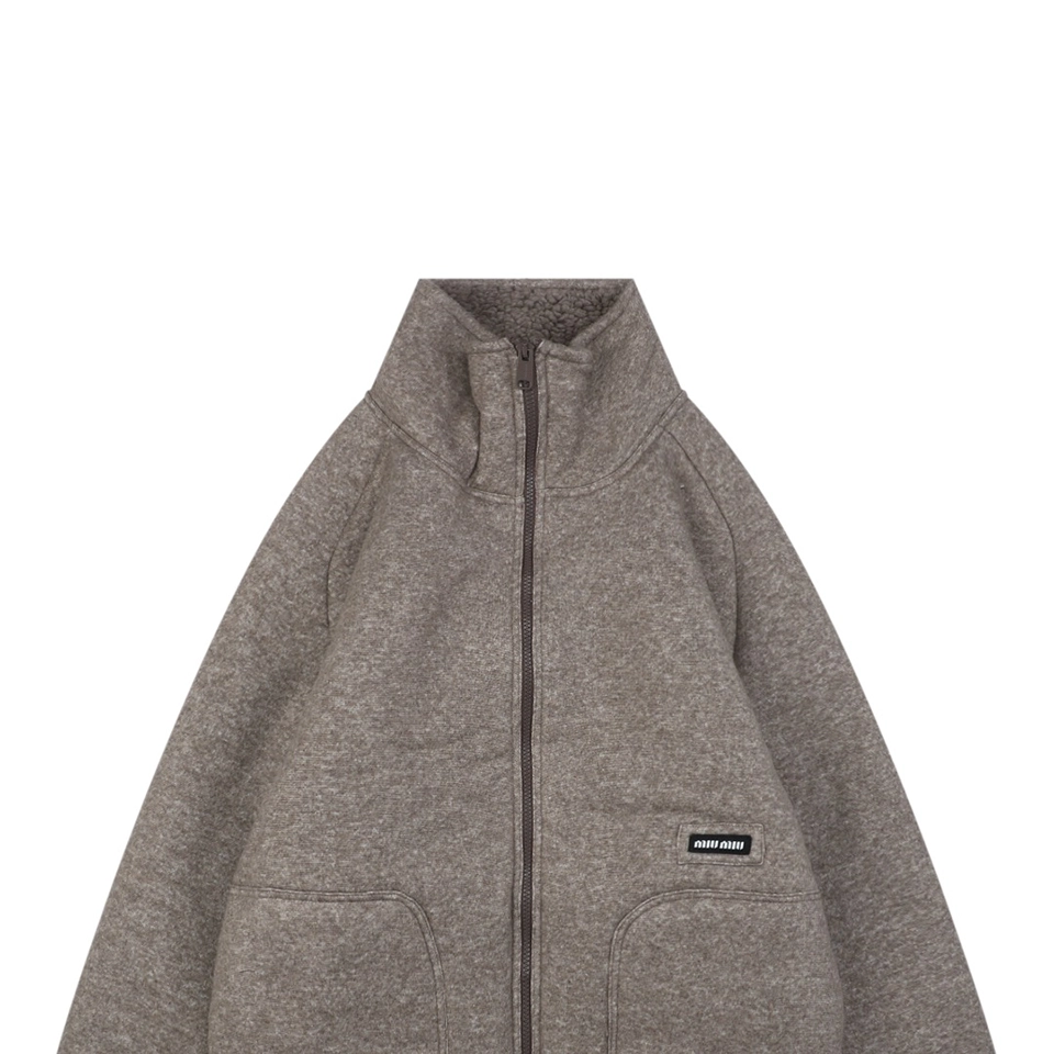MM Sherpa Fleece Jacket Grey