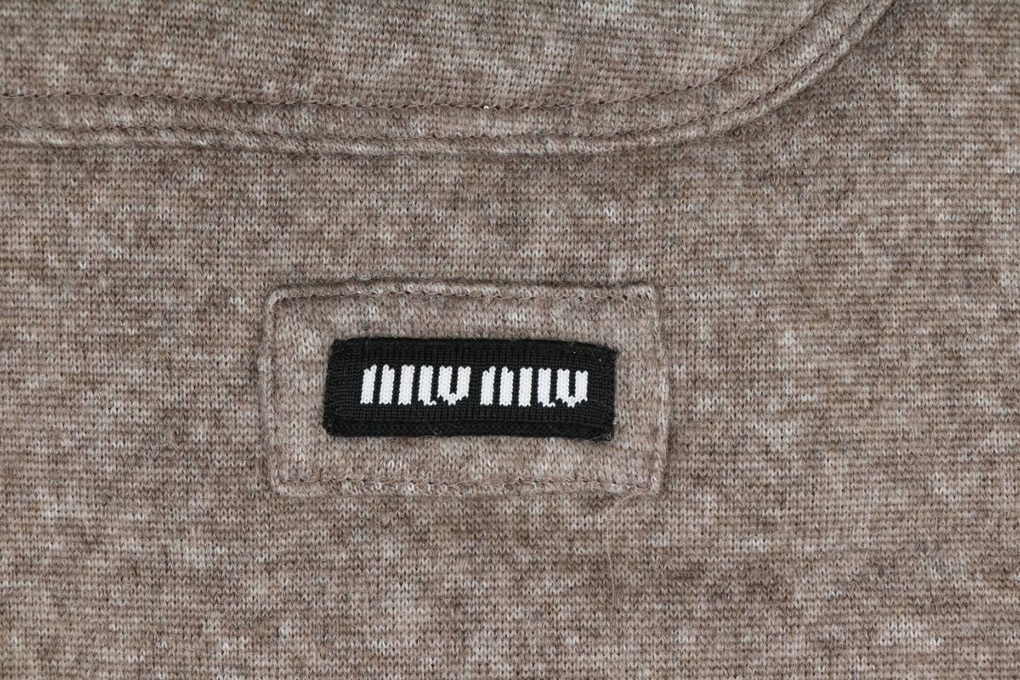 MM Sherpa Fleece Jacket Brand tag