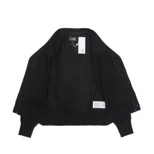Maison Margiela Contrast Stitch V-Neck Cardigan Lining