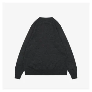 Maison Margiela Distressed Number 6 Crewneck Sweater Back view